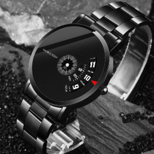 Simple Style Waterproof Watch Men Quartz Analog Stainless Steel Strap Business Fashion Mens Watches