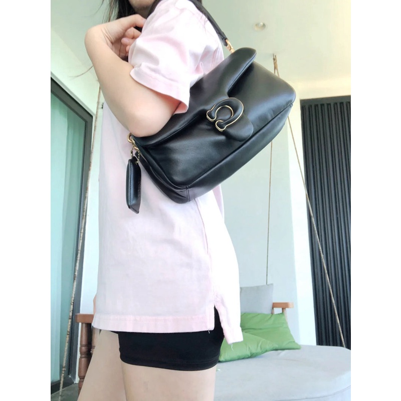 New Soft Genuine Leather Sling Bag Women Fashion Design Shoulder Handbag C0772