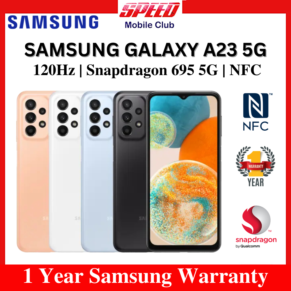 Samsung A23 5G 8+128GB NFC | 1 Year Samsung Warranty | Samsung A24 4G 8+128GB NFC | A23 4G 6+128GB