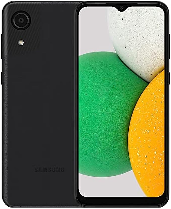 Samsung Galaxy A03 Core SM-A032/DS Dual SIM 32GB/ 2GB RAM, GSM Unlocked International Version - No Warranty - Black