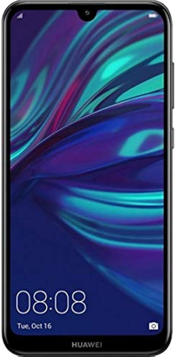Huawei Y7 Pro 2019 4G LTE Dub-LX2 3GB / 32GB Dual Camera 6.26-inches Dual SIM Factory Unlocked - International Stock No Warranty Midnight Black