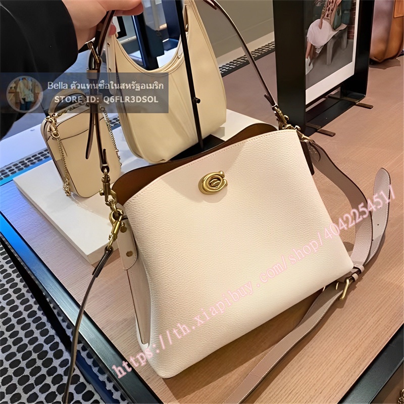 ⭐Mrs.Li purchasing the United States ️ 100% genuine Coâćh fashion womens shoulder bag / large bucket bag