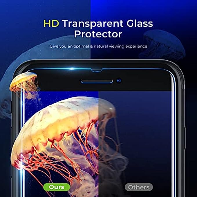 ORIbox Glass Screen Protector for iPhone 11 ,XR 6.1 Inch Tempered Glass Screen Protector,3-Pack Clear