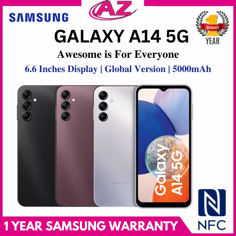 Samsung  A14  NFC 5G 6GB+128GB | Samsung A13 4G 1 Year Samsung Warranty | Samsung A32 8GB/128GB| Local Seller Warranty