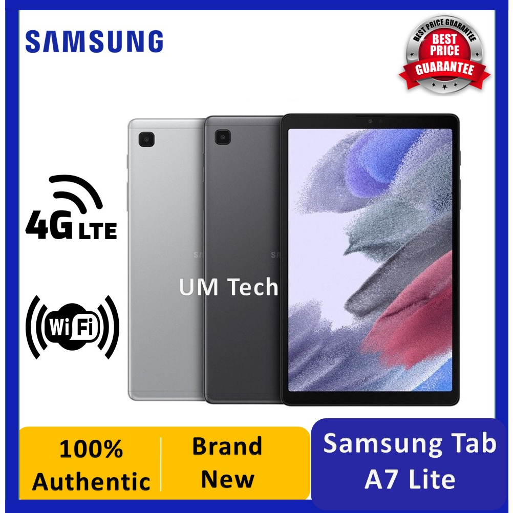 Samsung Tab A7 Lite 8.7" | T225 | 4G LTE with Local Seller Warranty