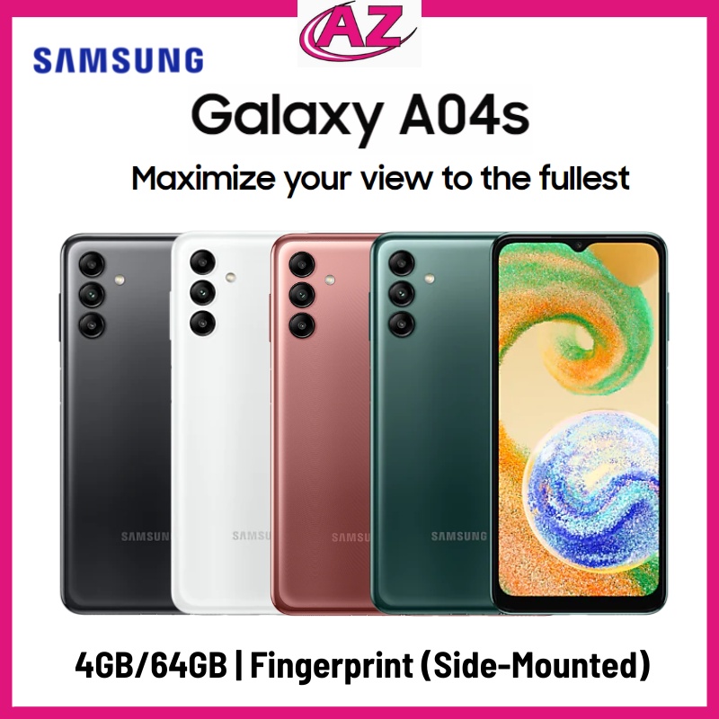 Samsung Galaxy A04s 4G 2022 4GB+64GB | Samsung A04  2022 4GB+64GB | Samsung A04e  3GB+32GB | 6.5 Inches LCD Display