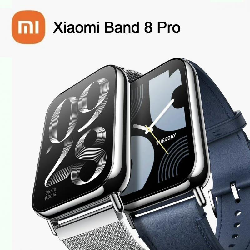 Xiaomi Band 8 Pro 1.74 AMOLED Curved Screen GPS Oxygen Monitor 14Day Battery Smart Band 8 Pro NFC CN Version