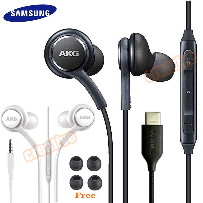 Ready Stock EO IG955 Earphones 3.5mm/Type c In-ear Mic wired Headset for Phone and PC