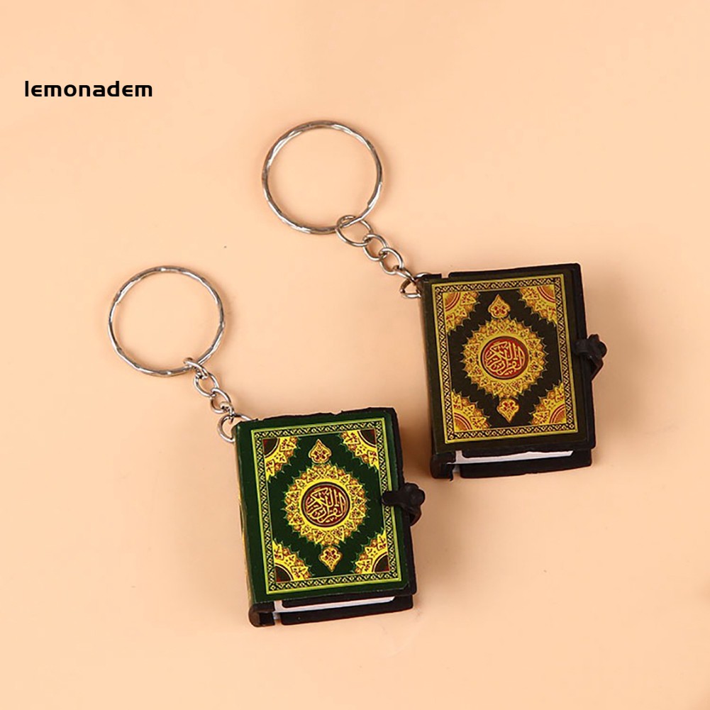 lemonademQuran Arabic Pendant Bag Hanging Keychain