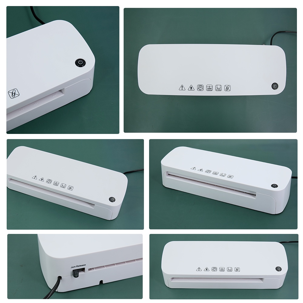 [Ready Stock] A-SUB White Laminator A4 Hot Laminating Machine Home/Office use Free 20pcs 4R Laminate Film