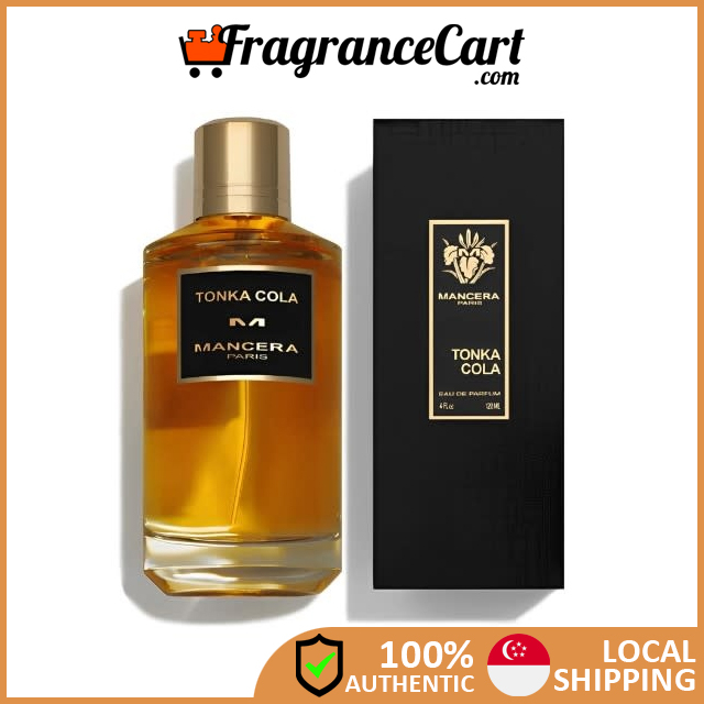 Mancera Tonka Cola EDP for Unisex 120ml [Brand New 100% Authentic Perfume FragranceCart] Eau de Parfum Gold Brown