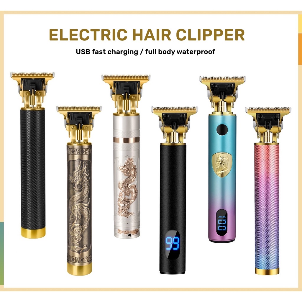 LOCAL STOCKElectric Hair Clipper Rechargeable Hair Trimmer Beard Trimmer Barber Haircut Tools Childrens Hair Clipper
