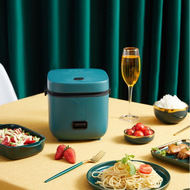 ?SG READY STOCK?1.2L Mini Electric Non-Stick Rice cooker Multifunction With Steamer Cook Porridgewith Pot mini 电饭锅 宿舍迷你锅