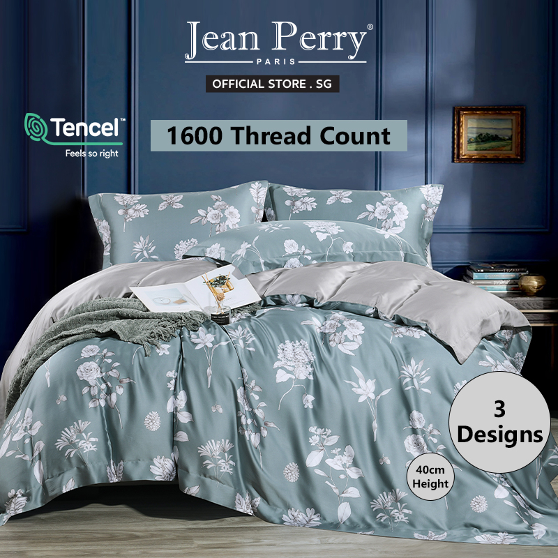 New Arrival Jean Perry 1600 TC Tencel Holford Quilt Cover Set I Tencel I Quilt Cover I Duvet Cover I Blanket Cover