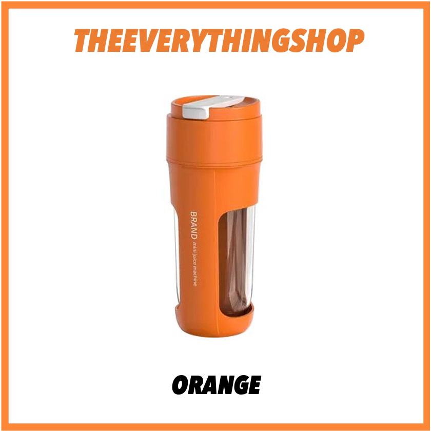 ? [SG READY STOCK] 450ML Portable Blender Multi-function Juicer 4 Blade Rechargeable