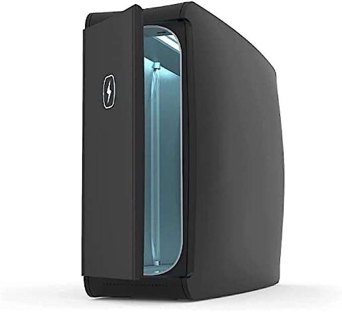 HomeSoap Large Capacity UV Light Sanitizer &amp; Charger | Patented &amp; Clinically Proven 360-Degree UV Light Box, Sanitizer &amp; Phone Sanitizer | Fits Phones, Tablets, Remotes, Toys &amp; More B