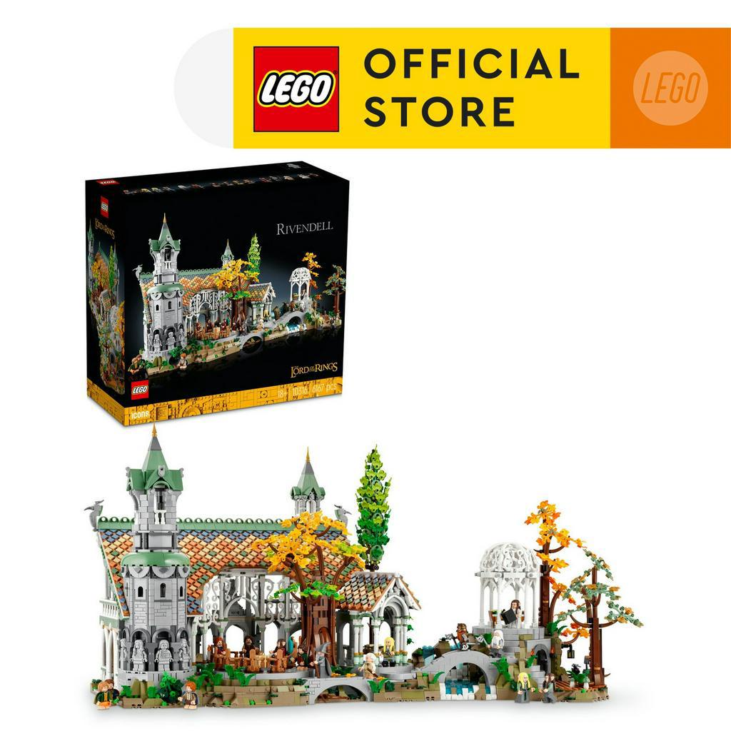 LEGO Icons 10316 The Lord Of The Rings: Rivendell™ Building Set Toys 6167 Pieces