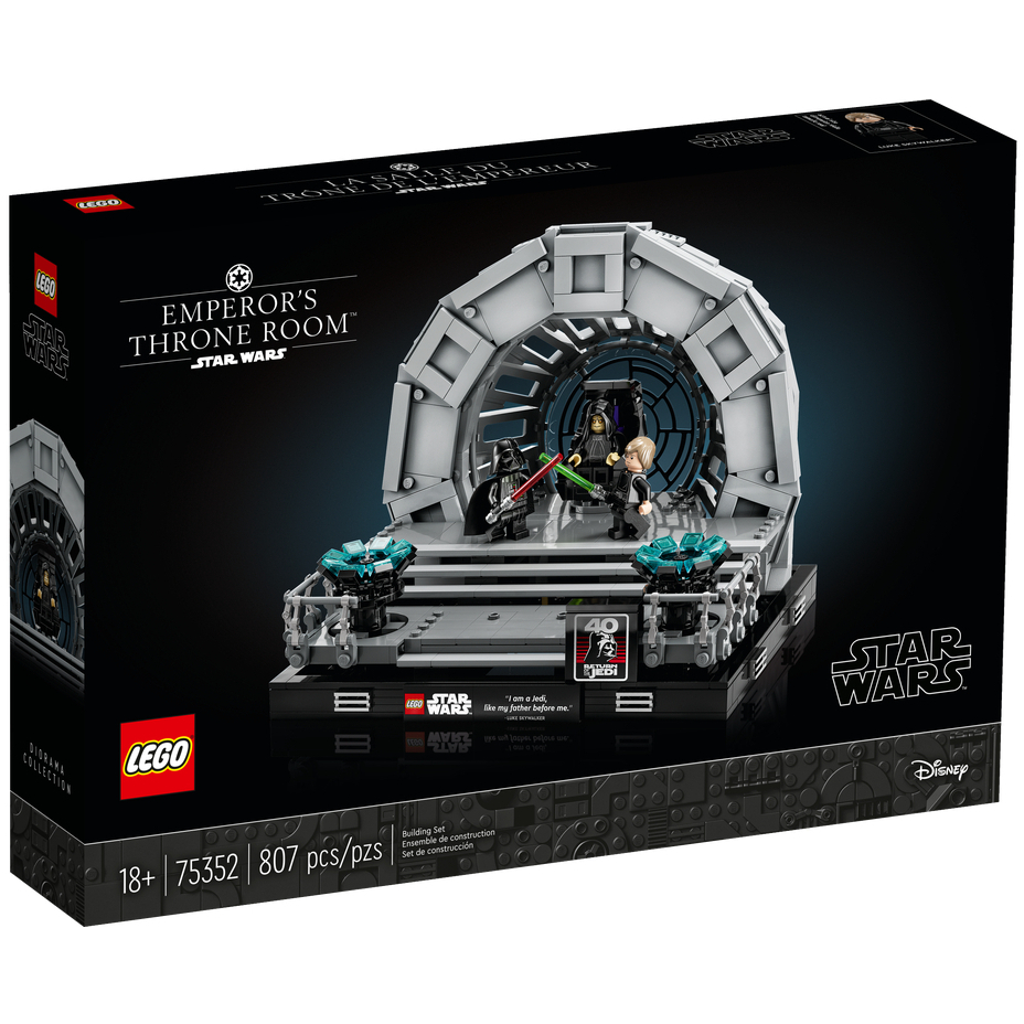 LEGO Star Wars 75352 Emperors Throne Room Diorama