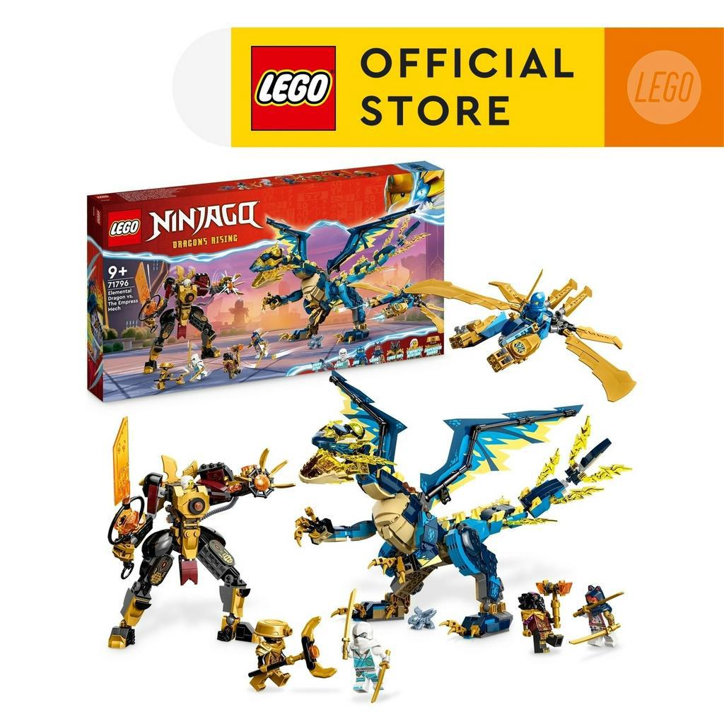 LEGO Ninjago 71796 Elemental Dragon vs. The Empress Mech Building Set Toys 1038 Pieces