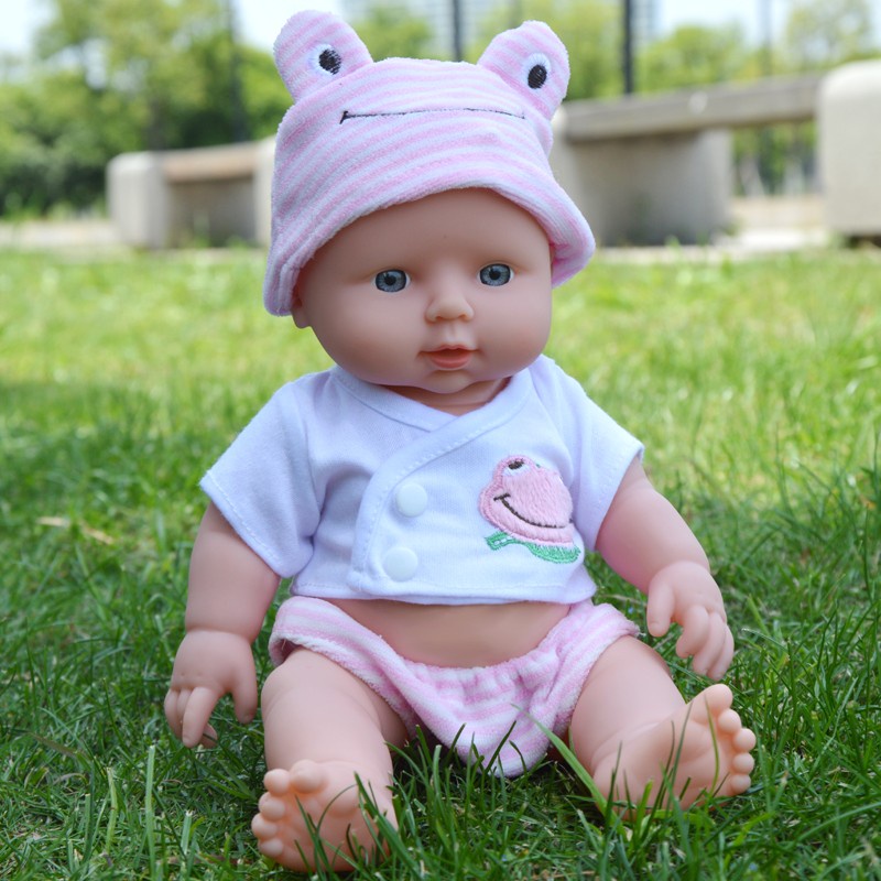 Happy Note Simulation Baby Doll Talking Doll Bath Full Body Soft Rubber Early Education Doll Childrens Toy Gift