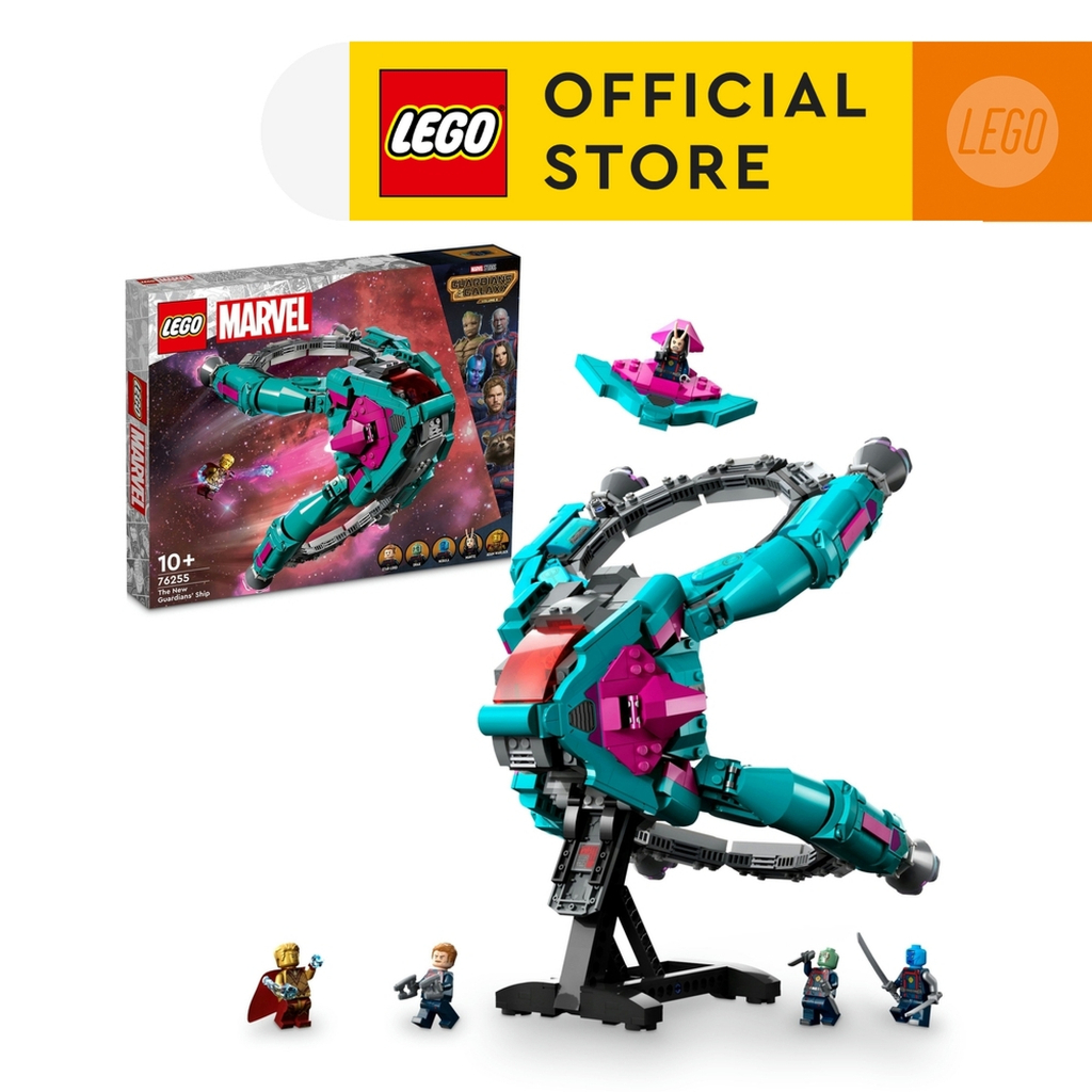 LEGO Super Heroes Marvel 76255 The New Guardians’ Ship Building Toy Set 1,108 Pieces
