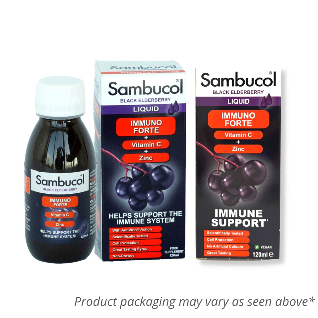 Sambucol Black Elderberry - Kids/Baby/Immuno Forte/Original/Extra Defence /Immunped / Lactogg