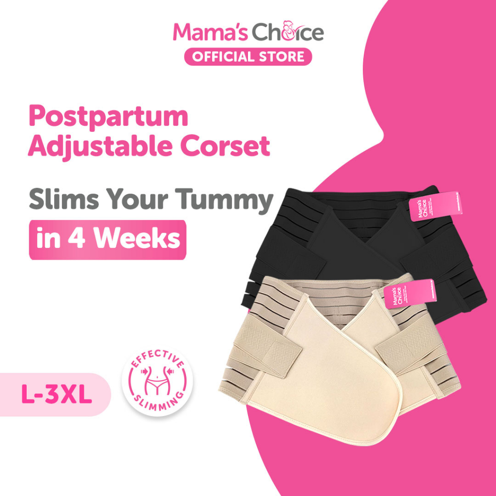 Mamas Choice Postpartum Adjustable Corset | Belly Band | Belly Wrap | Binder