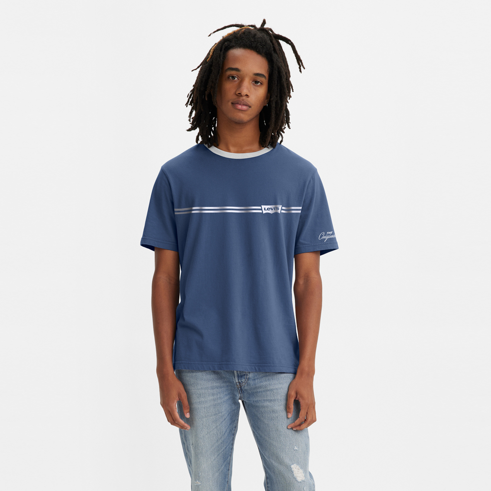 Levis® Mens Relaxed Fit Short Sleeve Graphic T-Shirt 16143-0716