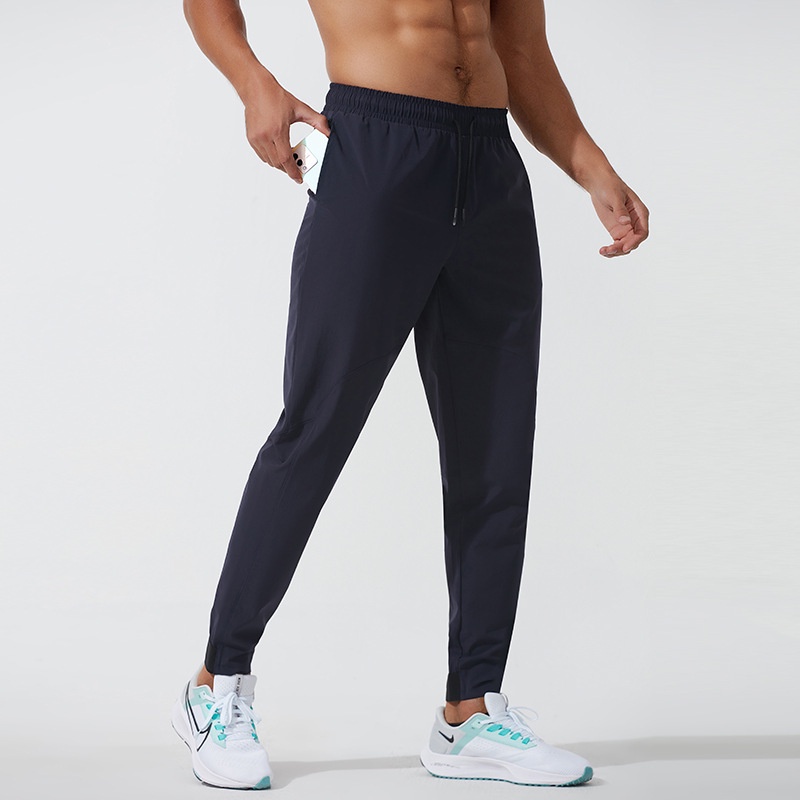 Lululemons Mens Quick-Drying Jogging Pants Nylon Fitness Training Trousers Loose Casual Sports 70001