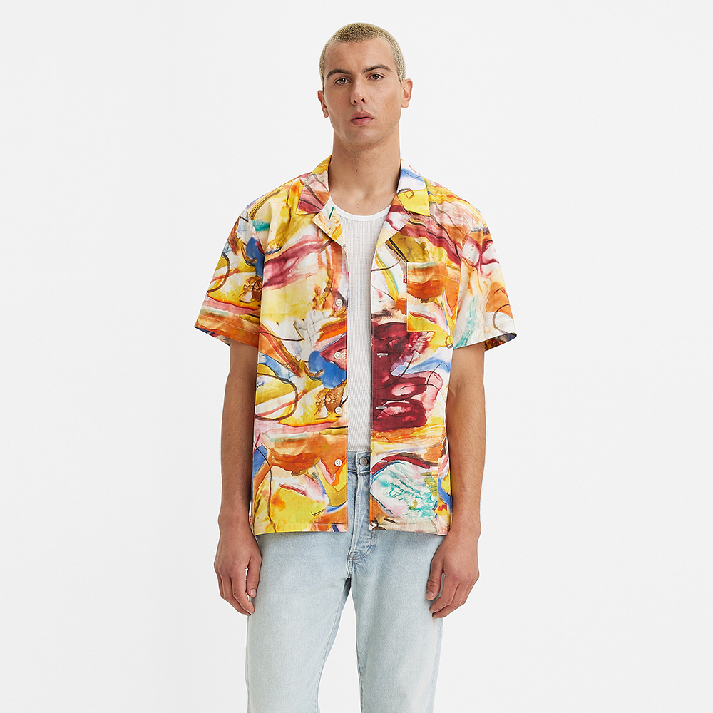 Levis® Mens Sunset Camp Shirt 72625-0077