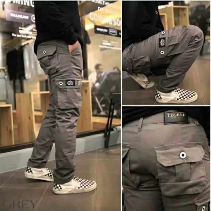 Original Mens Long Cargo Pants Adult Size 27-38