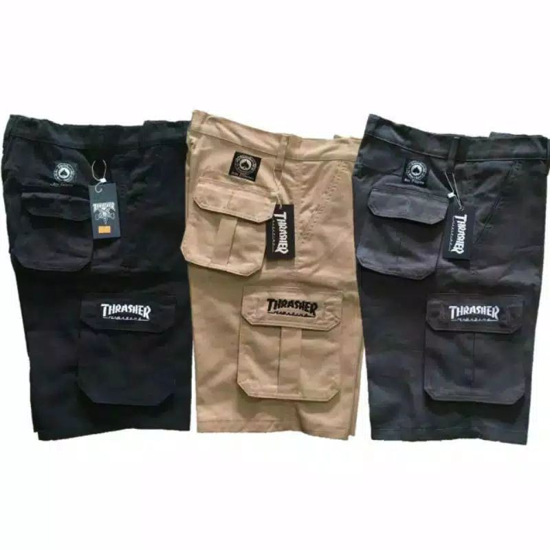 Mens Mountain Cargo Shorts PDL Army Motif Mma Casual