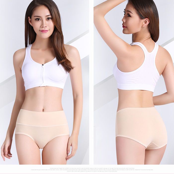 [Ready Stock] 5PCS Cotton Panties Women Middle Waist Underwear Ladies Slim Body Panties Shaper Panty Soft Breathable Briefs