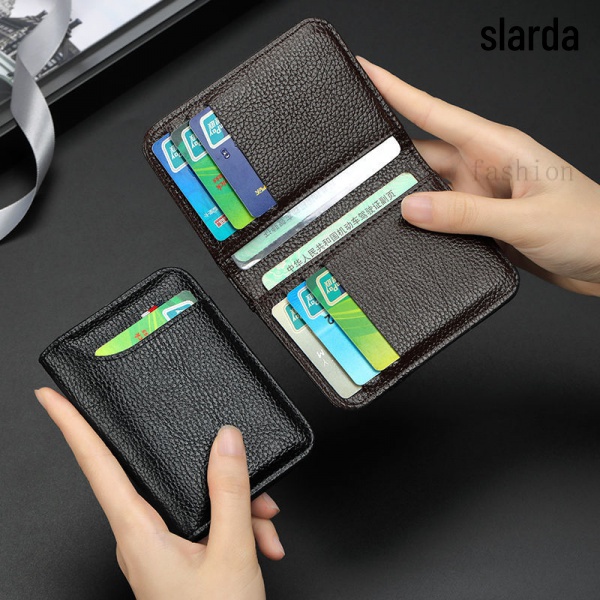 [Value Choice]Ultra-Thin Texture Drivers License Leather Case Multi-Function Card Holder Male Motorcycle Large