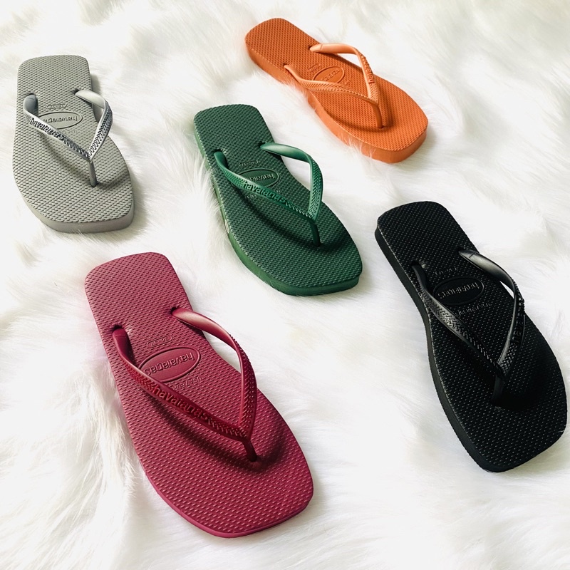 Type 2 WomenS Flip-Flops With Square Toe Super Cheap, Picnic Beach Slippers