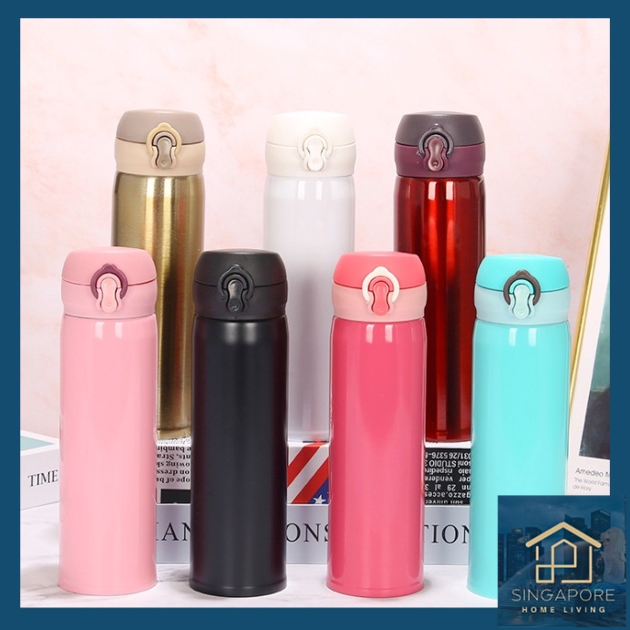 HOT SALE? Small Portable Thermoses Bottle For Tea Vacuum Flask Thermoses Stainless Steel Straight Cup Thermos