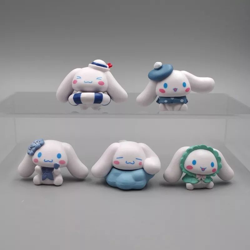 Ready for delivery 5 pieces/set of Sanrio model cinnamon rolls. The cinnamon rolls are very cute.