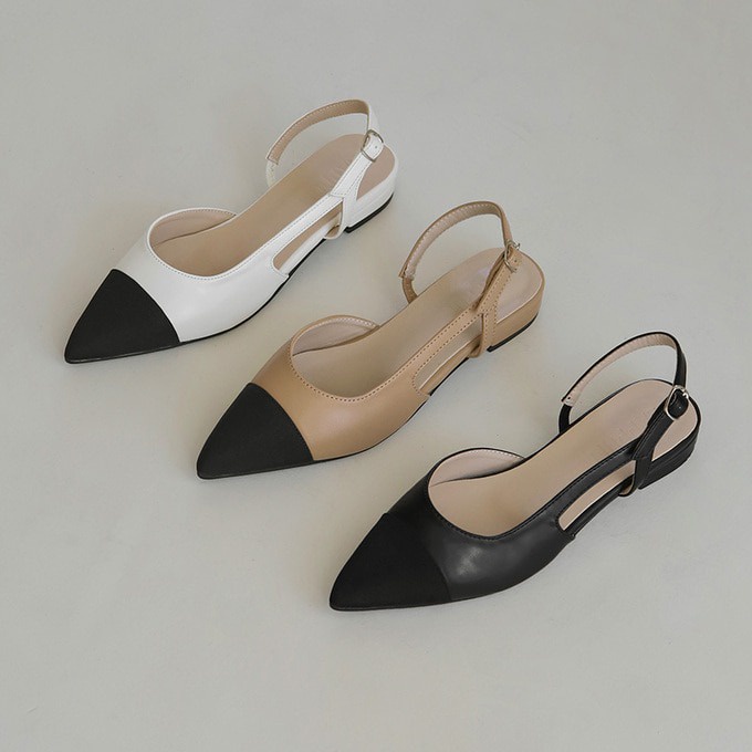 [SAPPUN] Dalia Slingback Flats 2cm