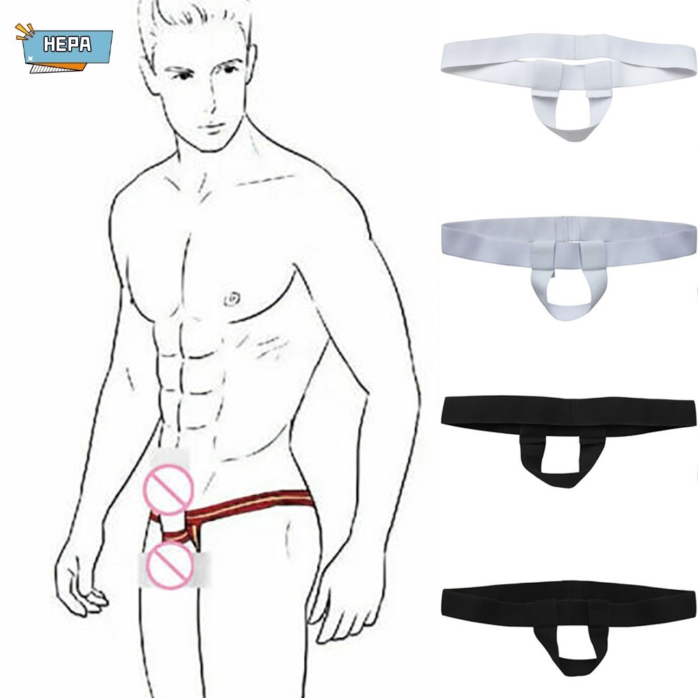HEPA Mens Briefs Booster Bulge Enhancer Ball Lifter G-string Underwear Low Rise