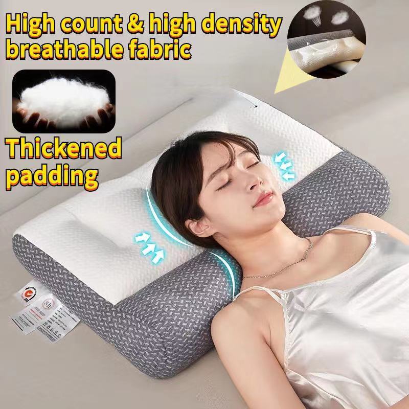 SG Local SellerJapanese Travel Neck Cushion Pillow Neck Pain Guard Soy Car Neck Support Memory Foam Hotel Pillow Small Pillow