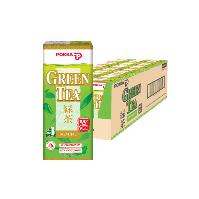 Pokka Jasmine Green Tea 6S X 4 X 250Ml