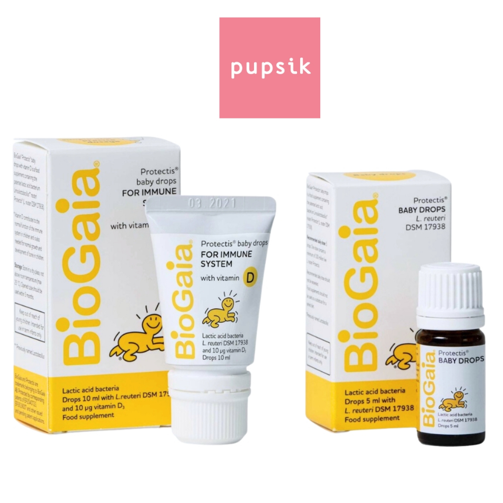 BioGaia Protectis Baby Probiotics Drops, 5ml/10ml Vit D3 / Lactogg