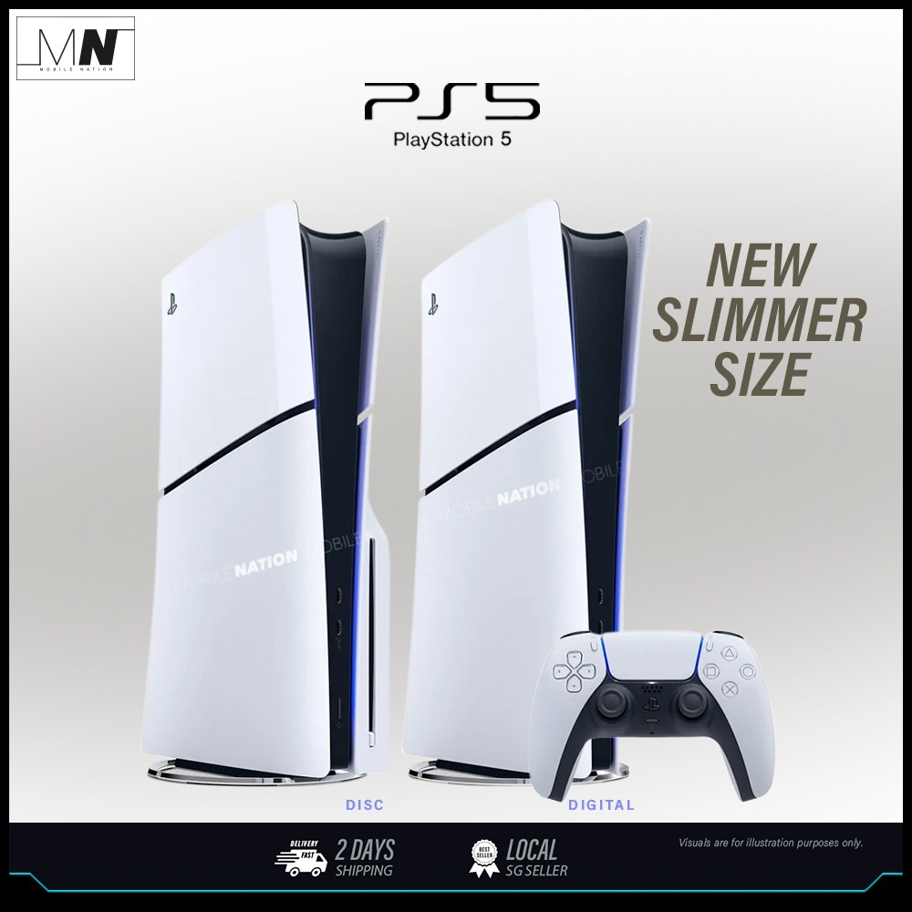 Sony PlayStation 5 PS5 | PS5 Slim Console | PS5 Marvels Spider-Man 2 |Disc Version & Digital Version