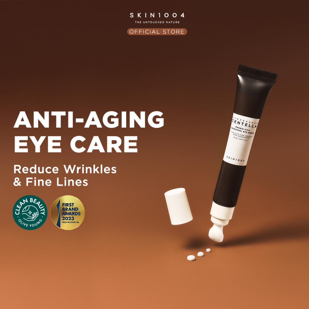 SKIN1004 Madagascar Centella Probio-Cica Bakuchiol Eye Cream 20ml Cruelty-Free