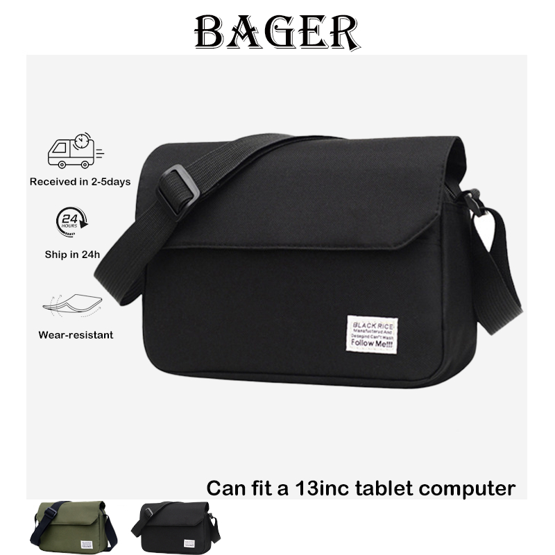 SG LocalMen Sling Bag Men Messenger Bag Waterproof Men Shoulder Bag Outdoor Sling Bag for Men