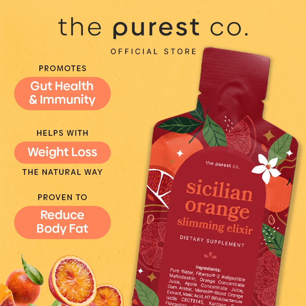 Purest Co Sicilian Orange Elixir Natural Slimming & Weight Loss