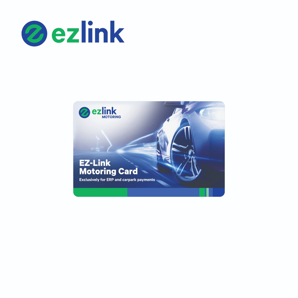 For SG ERP and carpark payments only EZ-Link Motoring Card