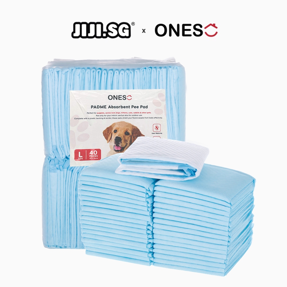 JIJI.SG PADME Absorbent Pee Pad/ Absorbent Waterproof Dog and Puppy Pet Training Pad