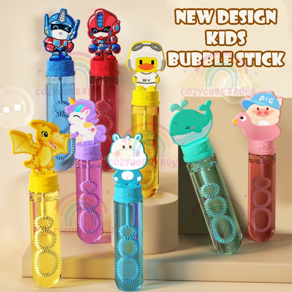 SGNew Design Cute Bubble Stick Bubble Wand Toy Goodie Bag Gifts Kid Birthday Gift Party Gift Childrens Day