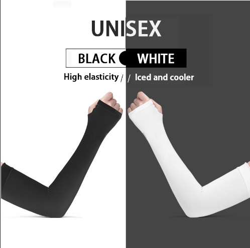 Ice sleeved womens sun protection sleeves, summer outdoor cycling and driving hand sleeves, arm protection, ice refreshing ice silk womens and mens sleeve gloves